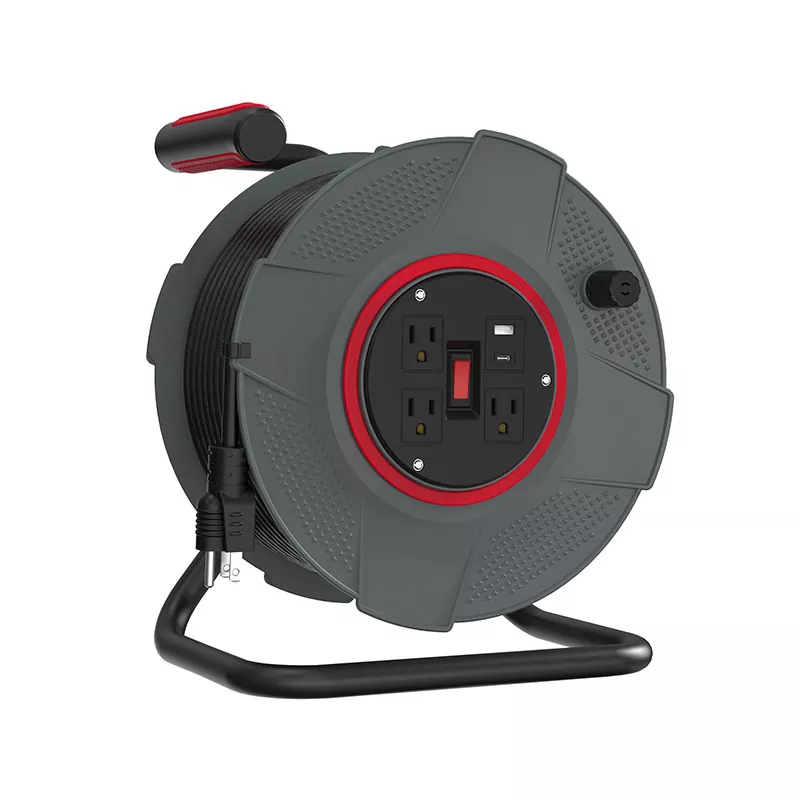 ม้วนสายพลาสติก USB 3 ช่อง 100 ฟุต ม้วนสายพลาสติก USB 3 ช่อง 100 ฟุต