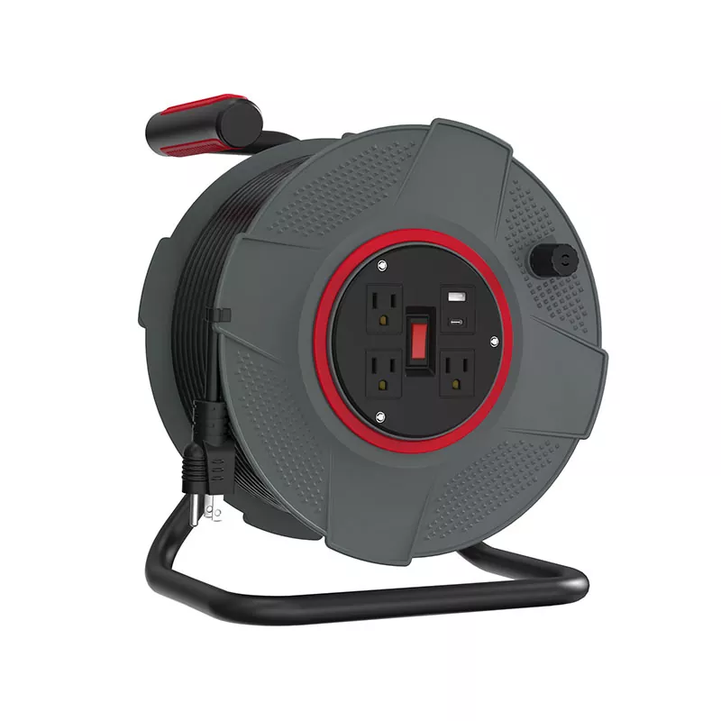 ม้วนสายพลาสติก USB 3 ช่อง 100 ฟุต