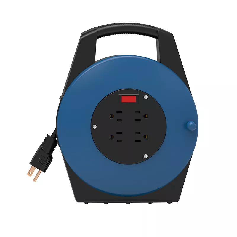 4 Outlets USB สายพลาสติกสาย 46ft