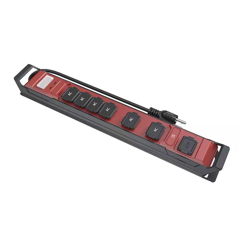รางปลั๊กไฟ USB 3.4a กันน้ำ 6 ช่อง รางปลั๊กไฟ USB 3.4a กันน้ำ 6 ช่อง