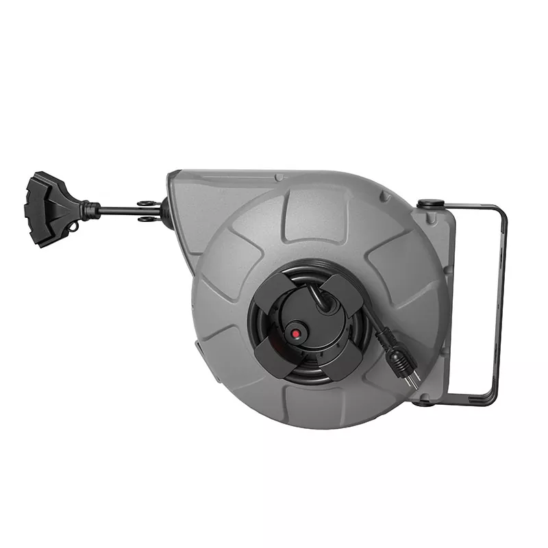 รอกสายไฟแบบยืดหดได้ 40 ฟุต รอกสายไฟแบบยืดหดได้ 40 ฟุต